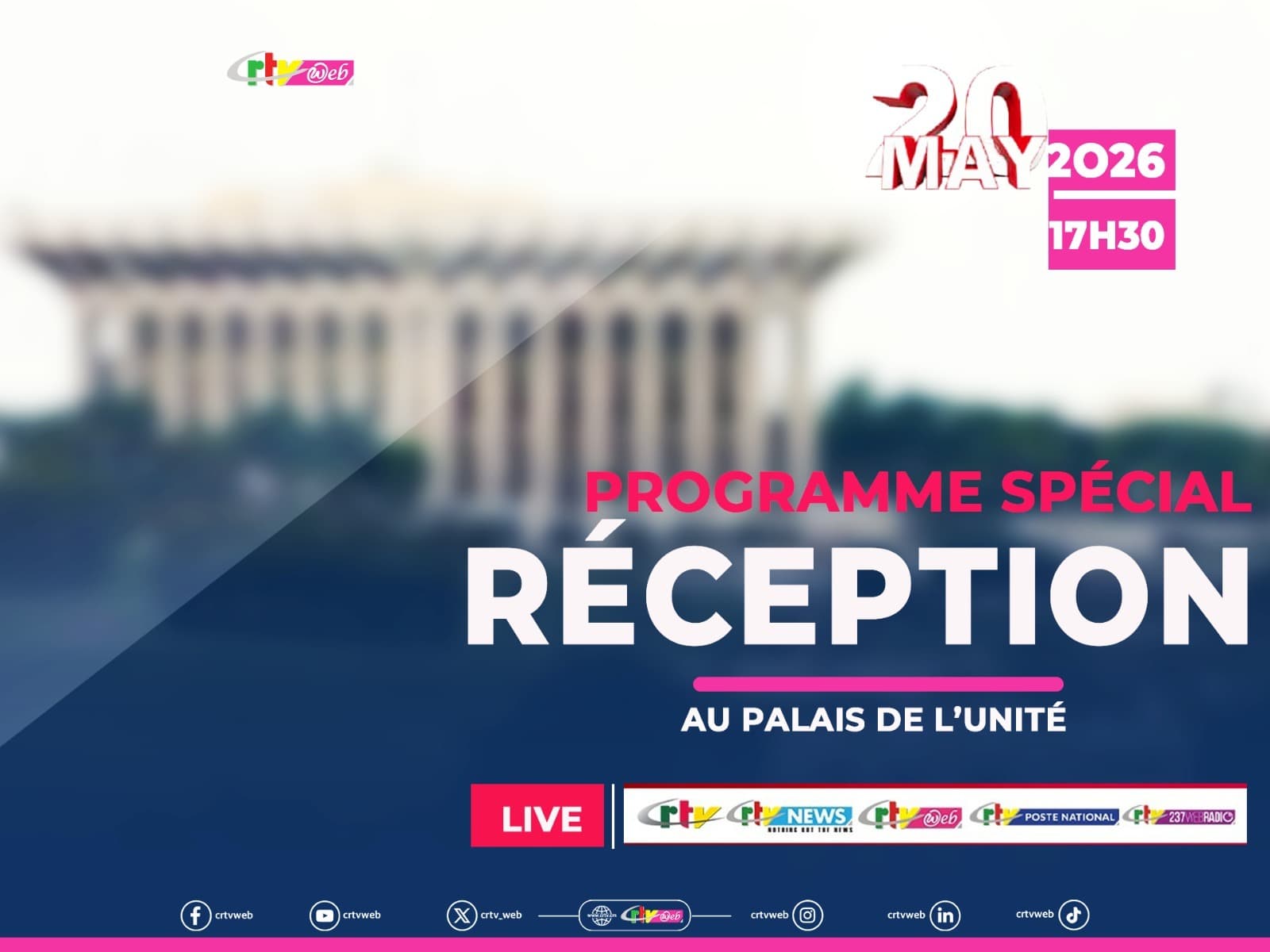 NationalDay2026: Réception au Palais de l'Unité