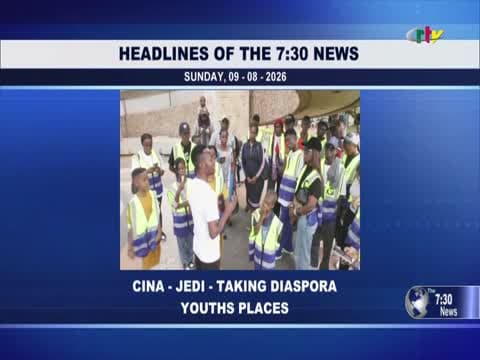 The 7:30pm News on CRTV du dimanche 09 août 2026 - Extrait