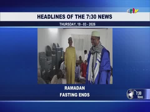 THE 7:30 NEWS du jeudi 19 mars 2026