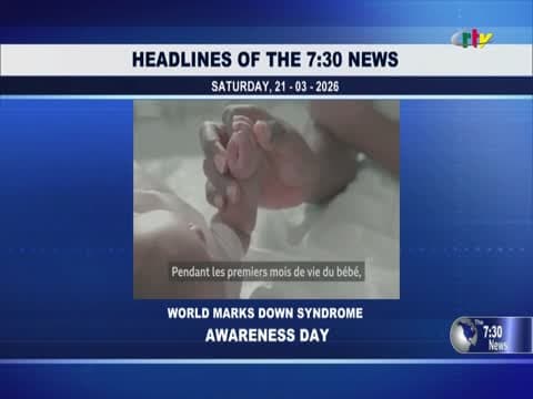 THE 7:30 NEWS du samedi 21 mars 2026