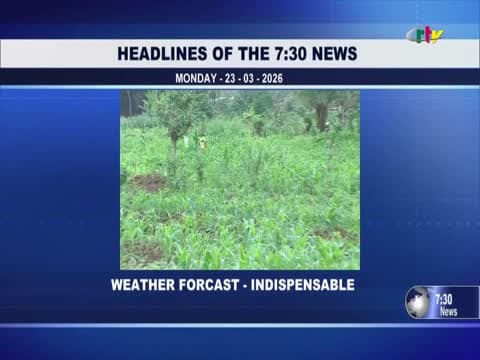 THE 7:30 NEWS du lundi 23 mars 2026