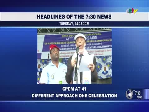 THE 7:30 NEWS du mardi 24 mars 2026